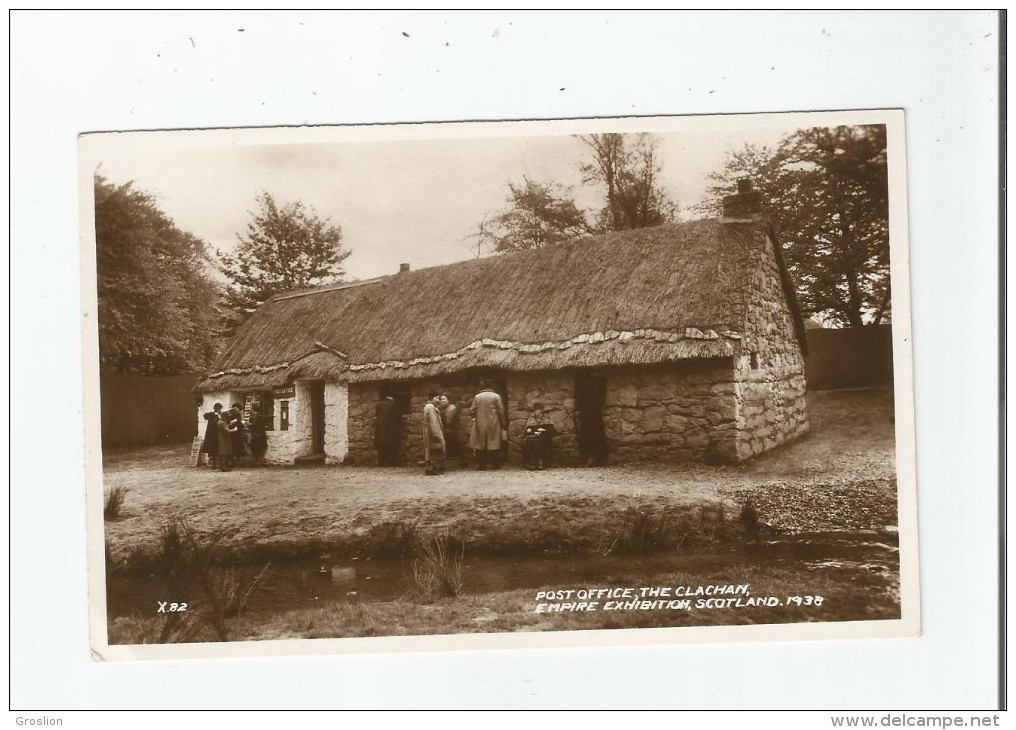 POST OFFICE THE CLACHAN (82) EMPIRE EXHIBITION SCOTLAND 1938 - Lanarkshire / Glasgow