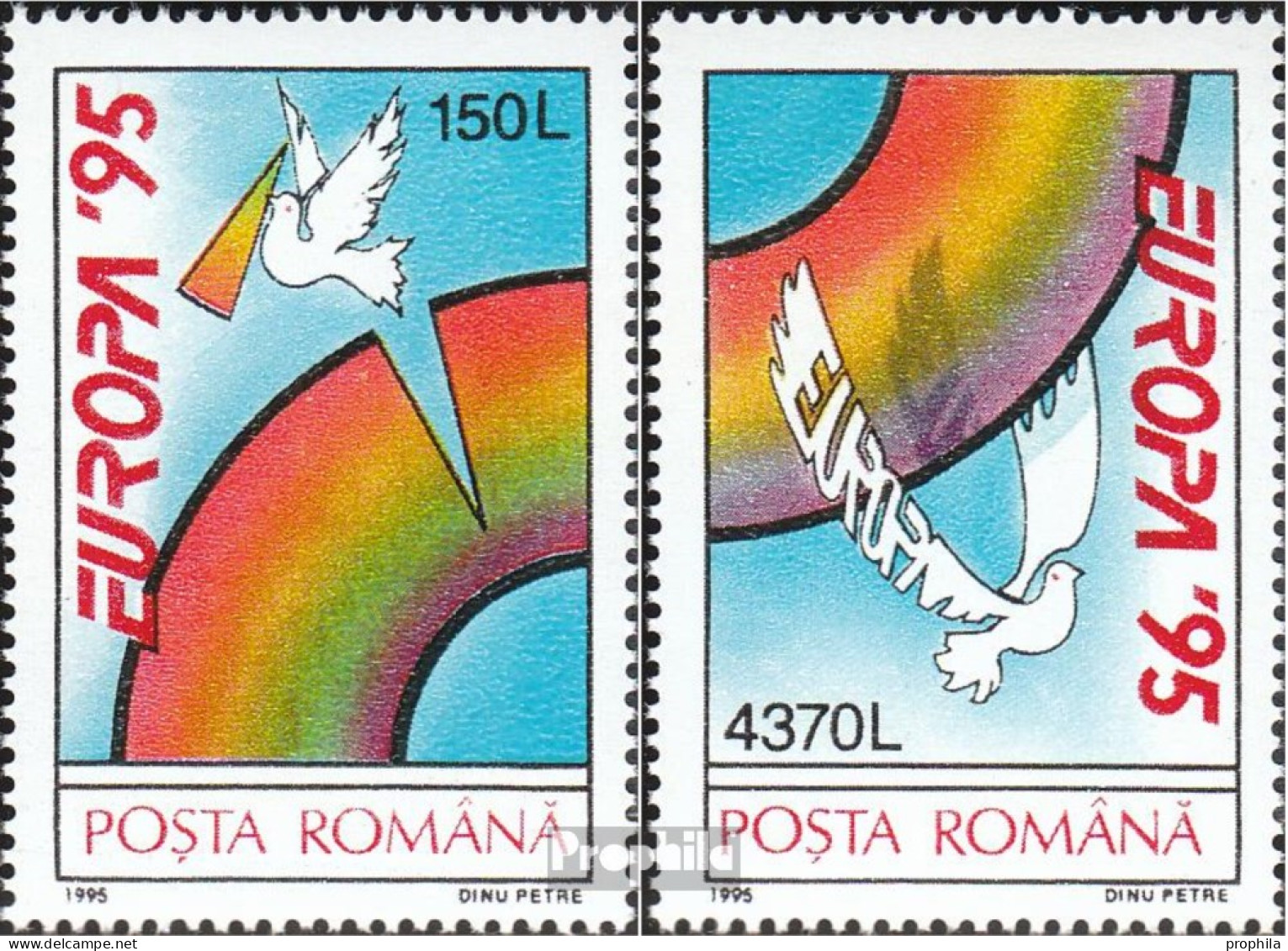 Rumänien 5084-5085 (kompl.Ausg.) Postfrisch 1995 Europa - Ongebruikt