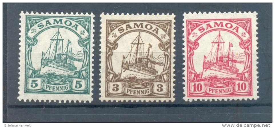 Samoa 20/22 LUXUS**POSTFRISCH (70526 - Samoa