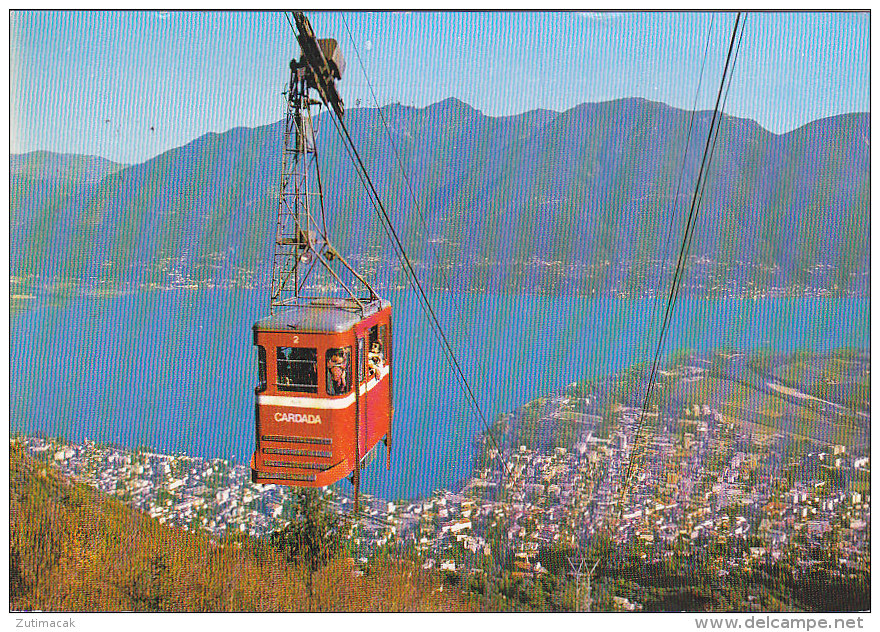 Locarno - Funivia Orselina Cardada 1977 - Orselina