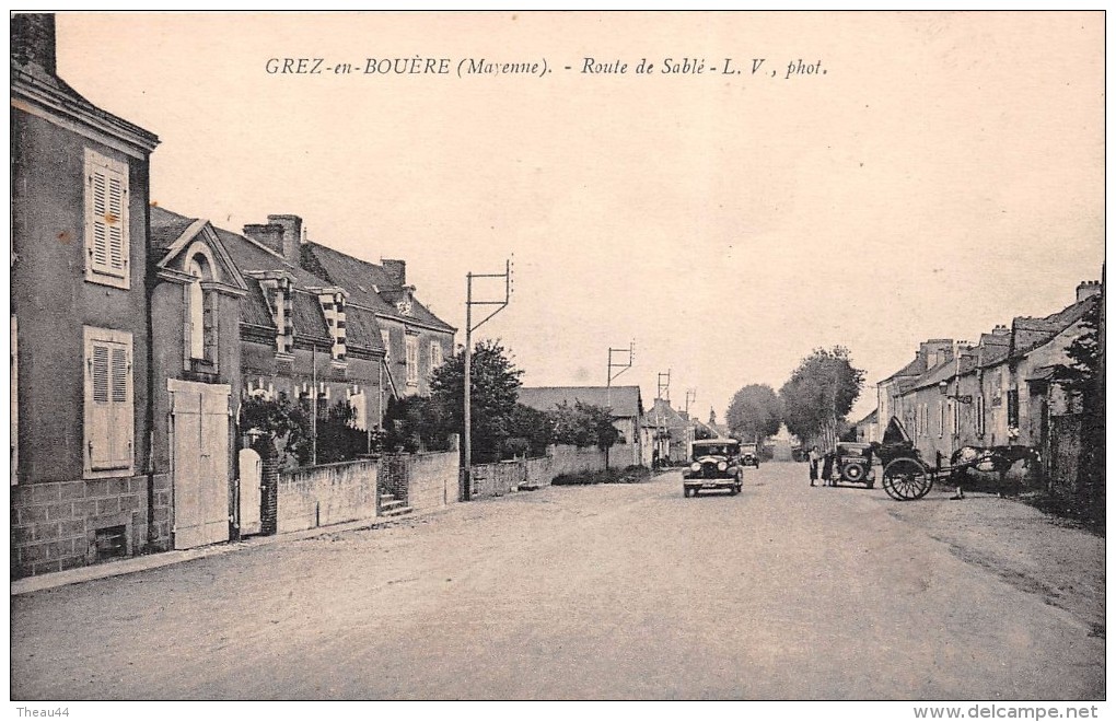 ¤¤   -     GREZ-en-BOUERE  -   Route De Sablé   -   ¤¤ - Crez En Bouere