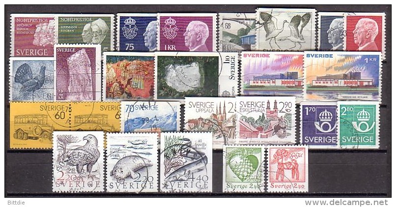 Schweden, Satz-Lot , O  (2835) - Collections