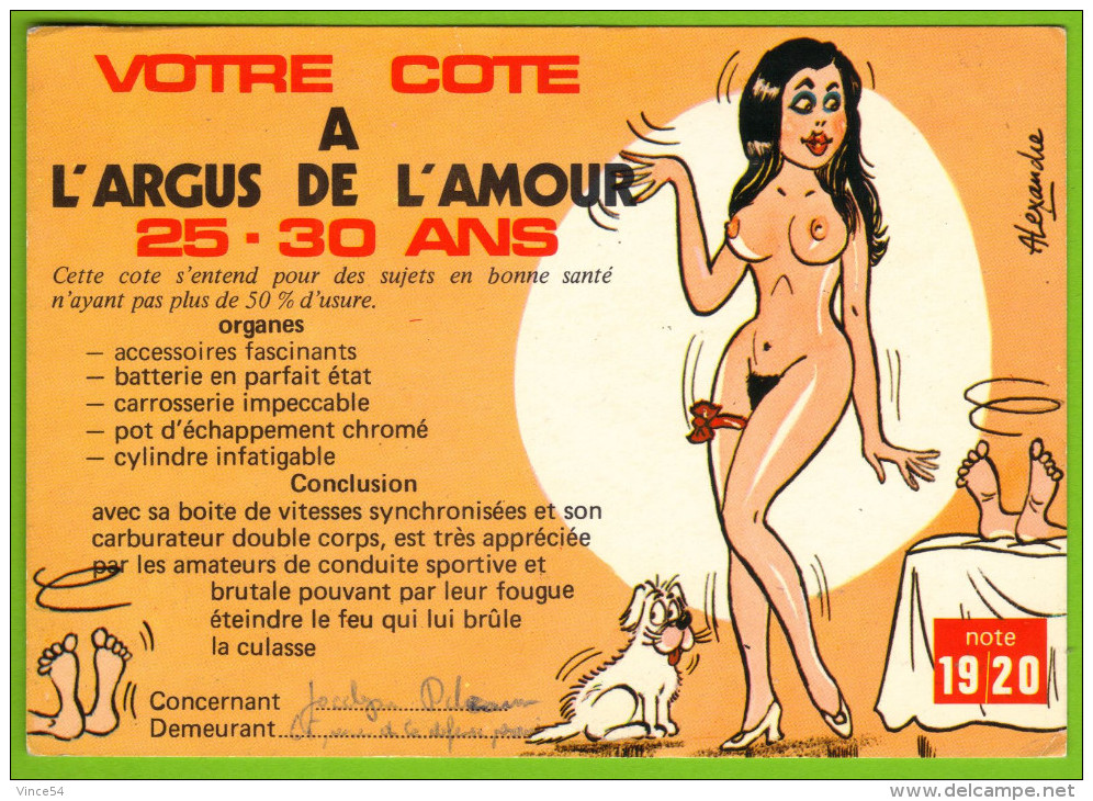 HUMOUR - Votre Cote à L'Argus De L'Amour 25 - 30 Ans - Humor