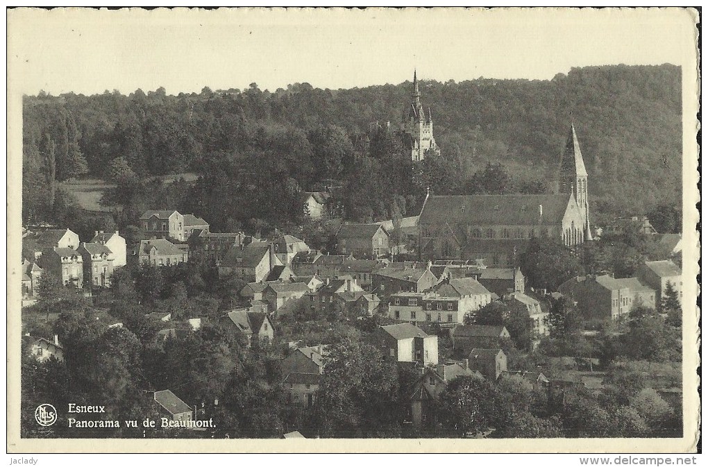 Esneux -- Panorama Vu De Beaumont.   (2 Scans) - Esneux