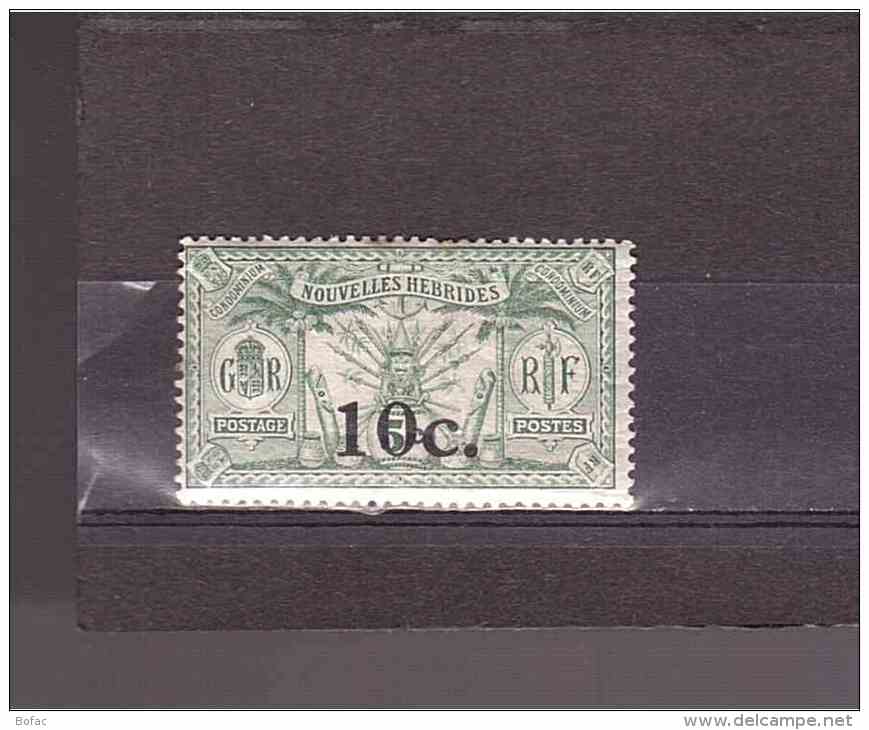 61   *  Y&amp;T   Idole Indigène "petite Plieure"  *NOUVELLES-HEBRIDES*  02/06 - Unused Stamps