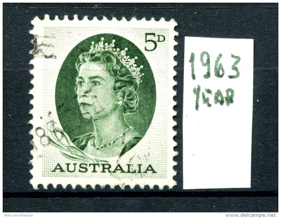 - AUSTRALIA - Year 1963 - Usato - Used. - Gebraucht