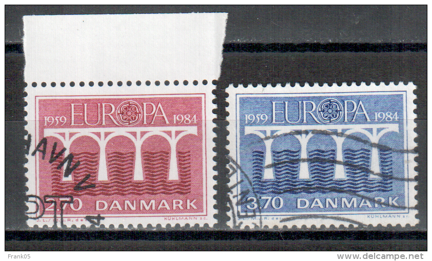 Dänemark / Denmark / Danemark 1984 EUROPA Gestempelt/used - 1984