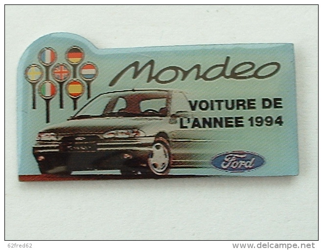 Pin´s FORD - MONDEO - VOITURE DE L'ANNEE 1994 - Ford