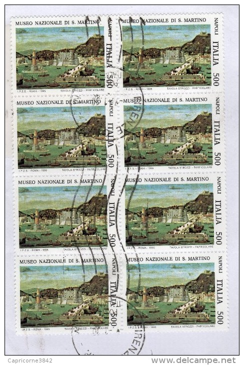 Italie 1995 - Trésors Des Musées - San Martino -  Représentation Du Port De Naples (Yvert N°2115) - 2001-10: Poststempel