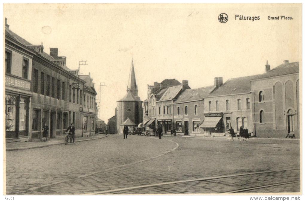 BELGIQUE - HAINAUT - COLFONTAINE - PÂTURAGES - Grand'Place. - Colfontaine