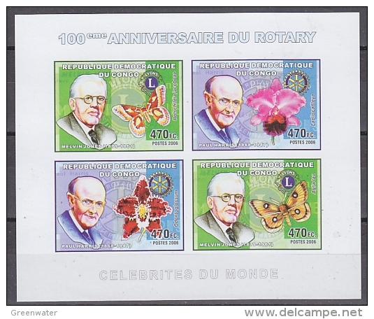 Congo 2006 Rotary M/s IMPERFORATED ** Mnh (26940F) - Mint/hinged