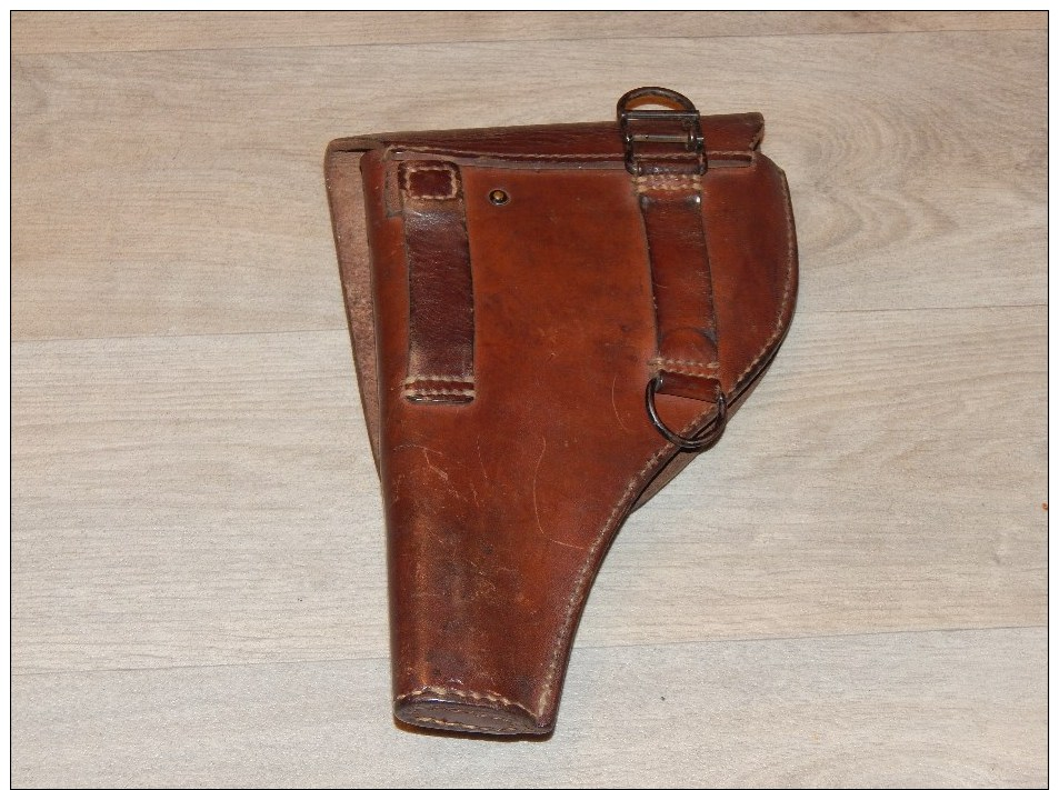 Holster/Etui Pour Pistolet Automatique/Mdle 1937D'origine Française/Original/D´époque/A Voir! - Sammlerwaffen