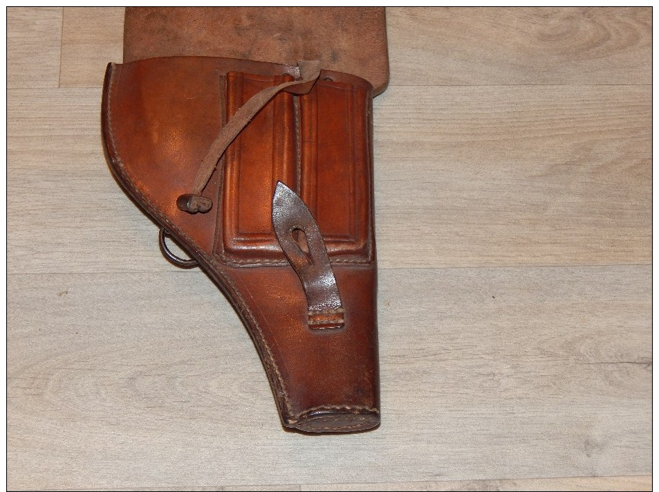 Holster/Etui pour Pistolet Automatique/Mdle 1937D'origine française/Original/D´époque/A voir!