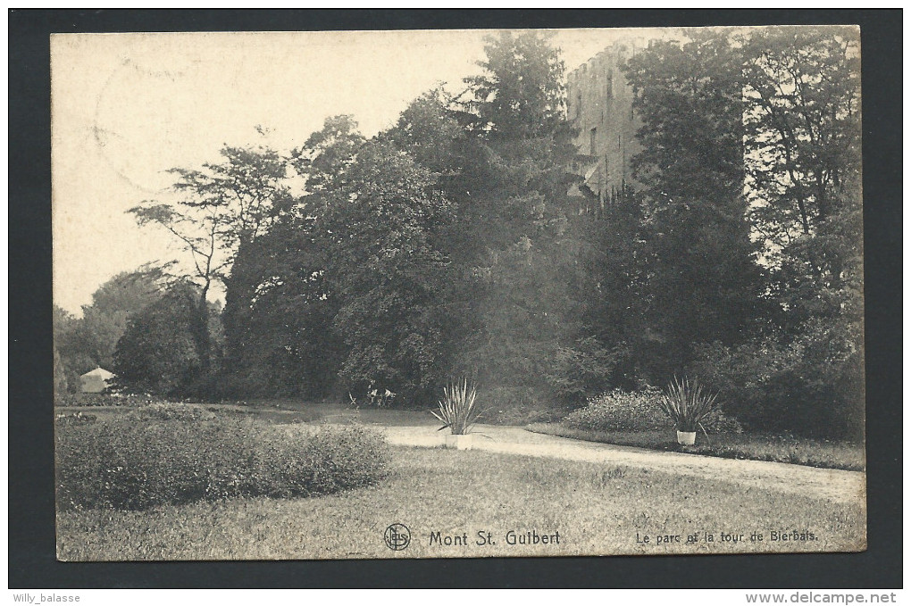 CPA - MONT ST GUIBERT - Le Parc Et La Tour De BIERBAIS - Nels  // - Mont-Saint-Guibert