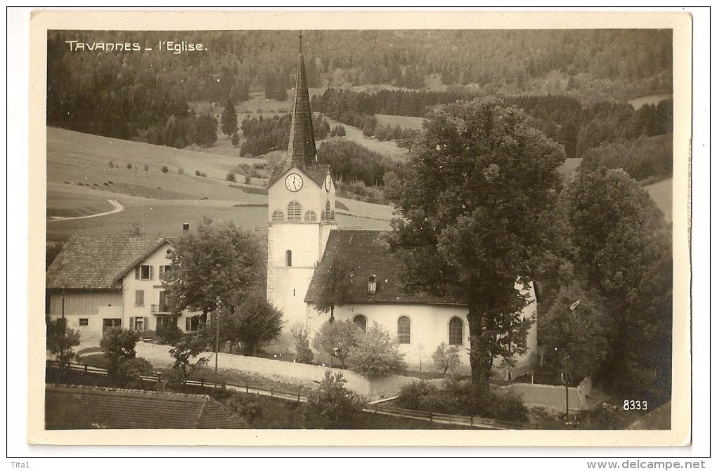 S4224 - Tavannes - L' Eglise - Tavannes