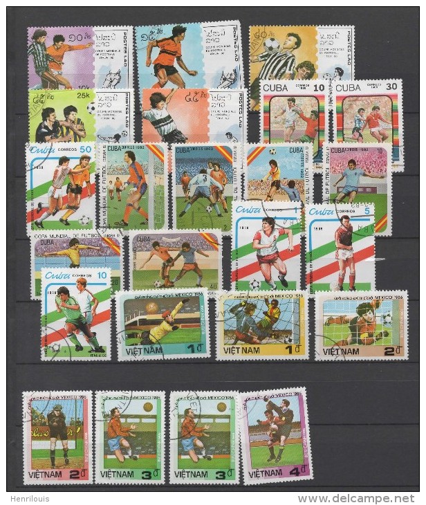 FOOTBALL Lot De 5 Séries Complètes + Divers  ( Ref3142 ) Voir 2 Scans - Usados