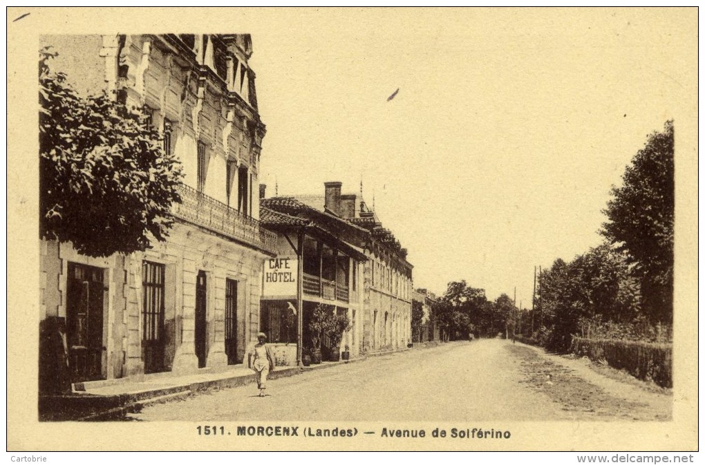 40 - MORCENX - Avenue De Solférino - Morcenx