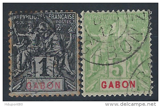 YT 16 Et 19 - Used Stamps