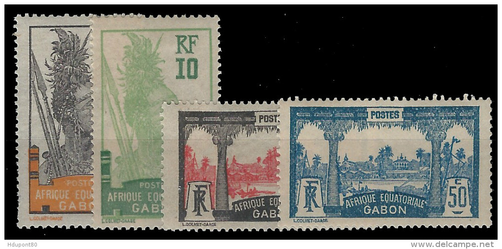 YT 82, 83, 86 Et 87 - Used Stamps