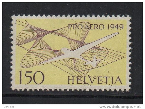 P381 .-. SWITZERLAND / SUIZA.-. 1949. " PRO AEWRO 1949 ". MI#: 518 .-.  MNH . CV:&euro; 45.00 - Neufs