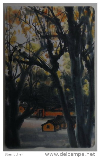 Taiwan Telephone IC Card IC00C013 Painting Culture Architecture House - Taiwán (Formosa)