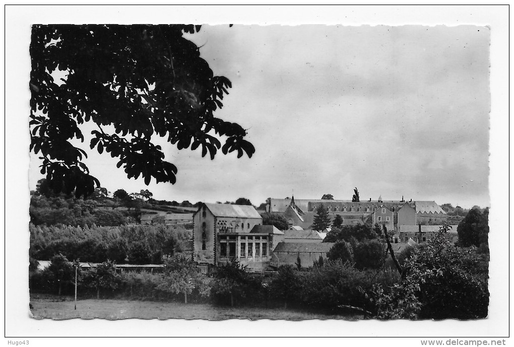 ENTRAMMES - ABBAYE CISTERCIENNE DE N.D. DE PORT DU SALUT - VUE GENERALE - CARTE FORMAT CPA NON VOYAGEE - Entrammes