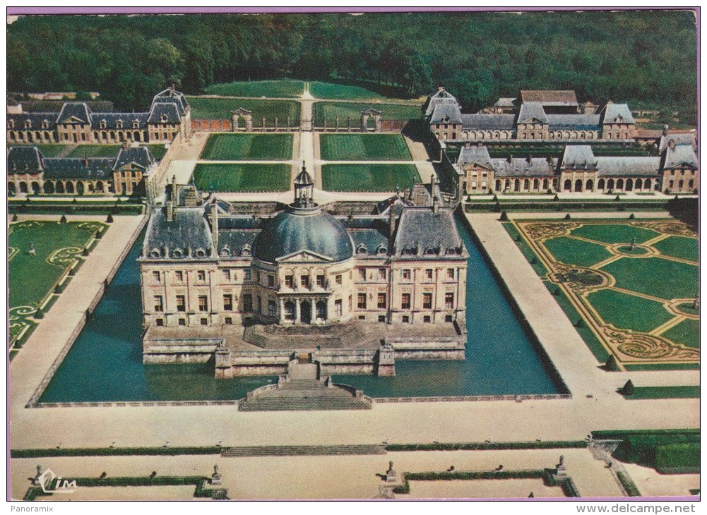 77 °° Vaux-le-Vicomte - Hélico Sur Le Château Du XVIIème - Jardins à La Française De Le Nôtre °° NEUVE - Vaux Le Vicomte