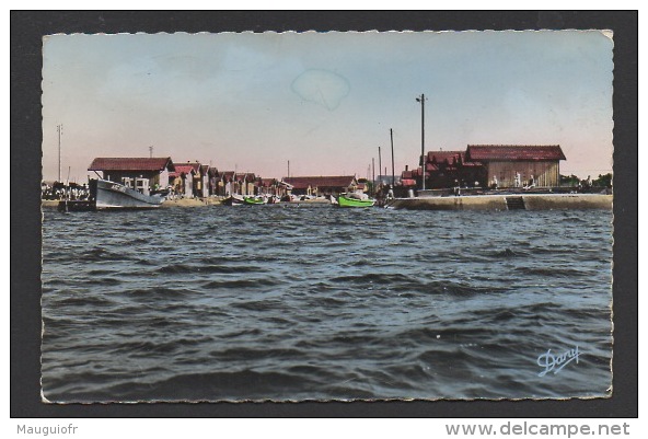 DF / 33 GIRONDE / GUJAN-MESTRAS / L'ENTRÉE DU PORT DU CANAL / CIRCULÉE EN 1959 - Gujan-Mestras