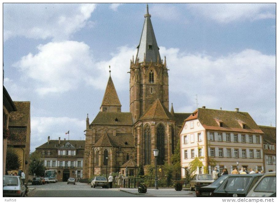 1 AK Frankreich * Die Kirche St. Pierre Et Paul In Wissembourg - Wissembourg