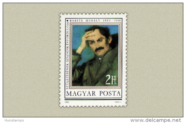 Hungary 1983. Mihály Babits Stamp MNH (**) Michel: 3648 / 0.50 EUR - Ungebraucht