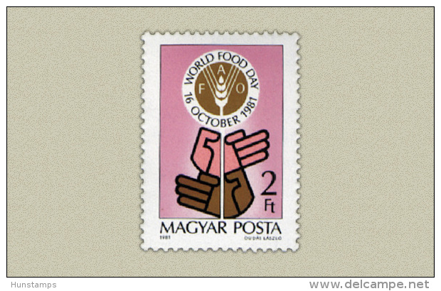 Hungary 1981. Flood Day Stamp MNH (**) Michel: 3509 / 1.50 EUR - Unused Stamps