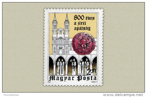 Hungary 1982. Abbey In Zirc Stamp MNH (**) Michel: 3570 / 0.50 EUR - Unused Stamps