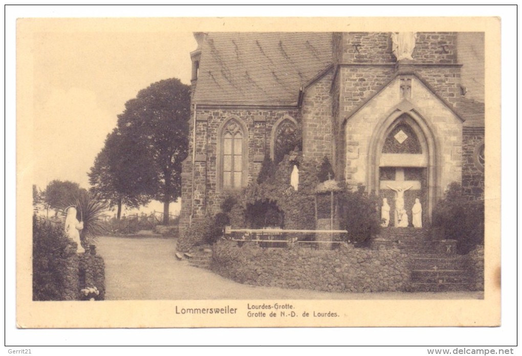 B 4783 ST. VITH - LOMMERSWEILER, Lourdes-Grotte - Saint-Vith - Sankt Vith