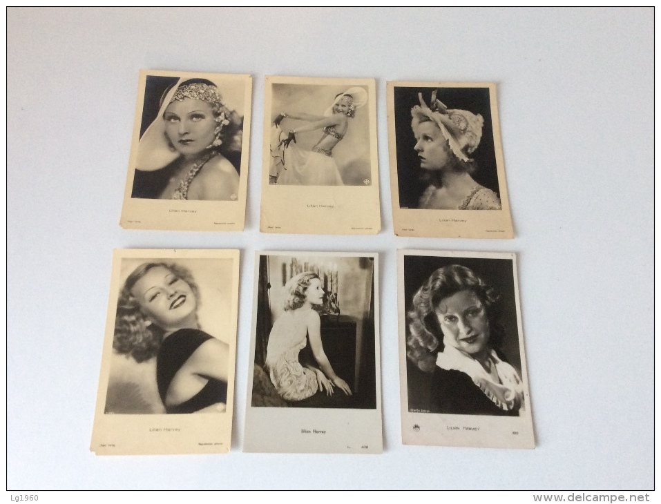 LILIAN HARVEY - 21 Cards - All Scanned ! - Artistas