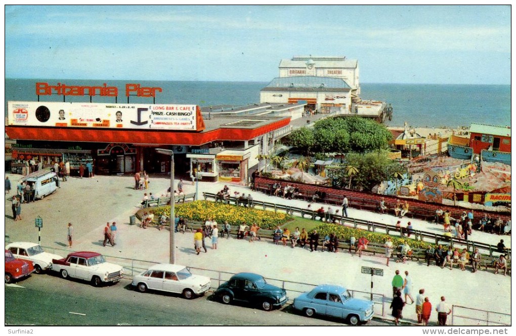 NORFOLK - GREAT YARMOUTH - BRITANNIA PIER AND THEATRE  Nf527 - Great Yarmouth