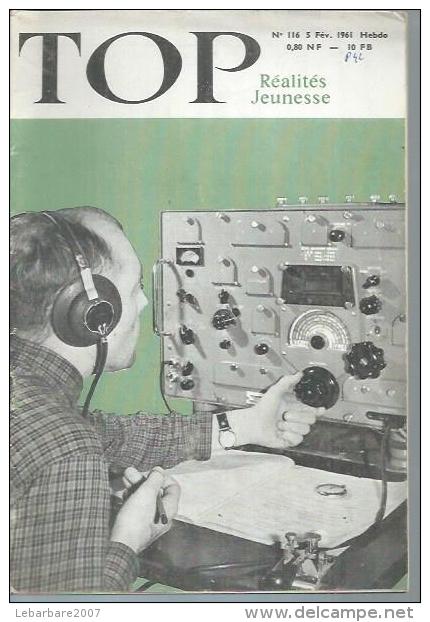 TOP Réalités Jeunesse  N° 116 - LA " SANTA-MARIA " -  -  FEVIER 1961 - Autres & Non Classés