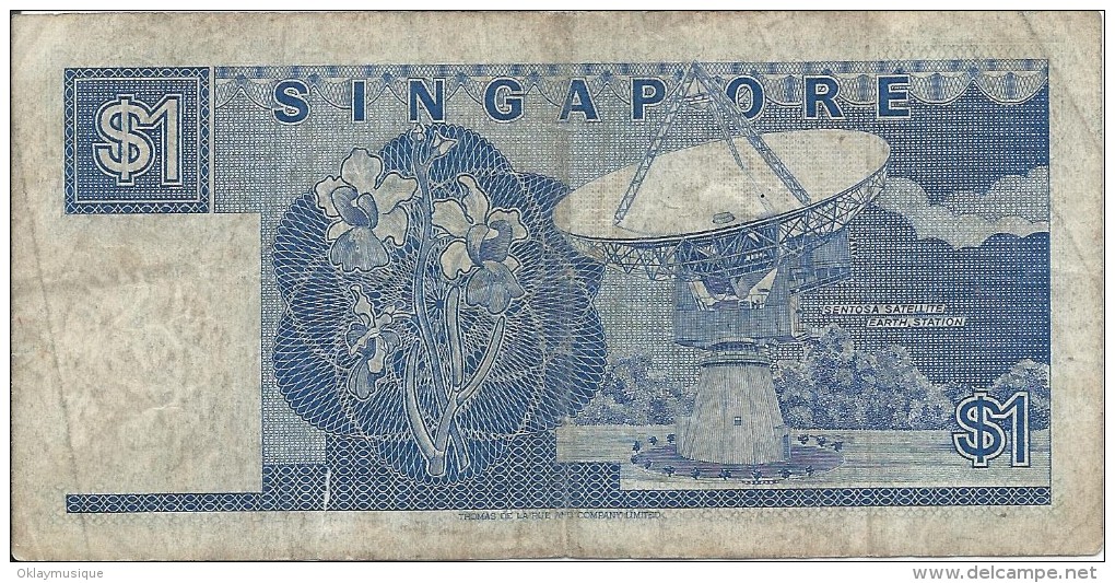 1 Dollar 1984-89 - Singapur