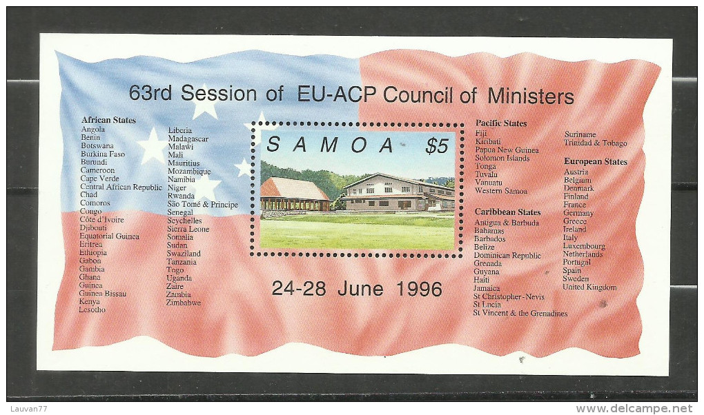 Samoa Bloc N°56 Neuf** Cote 7 Euros - Samoa