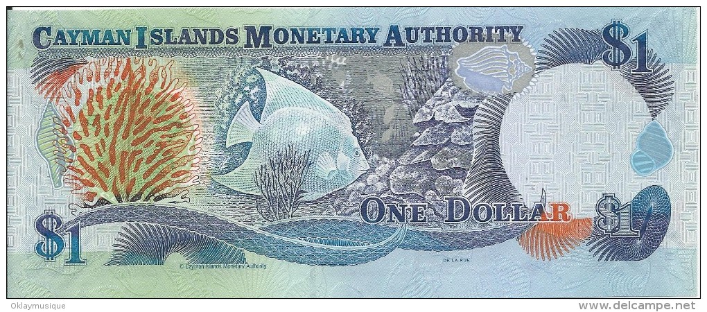Cayman Islande1 Dollar 1984-89 - Autres & Non Classés