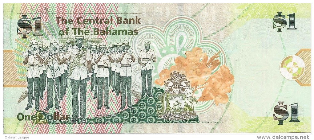 1 Dollars 2008 - Bahamas