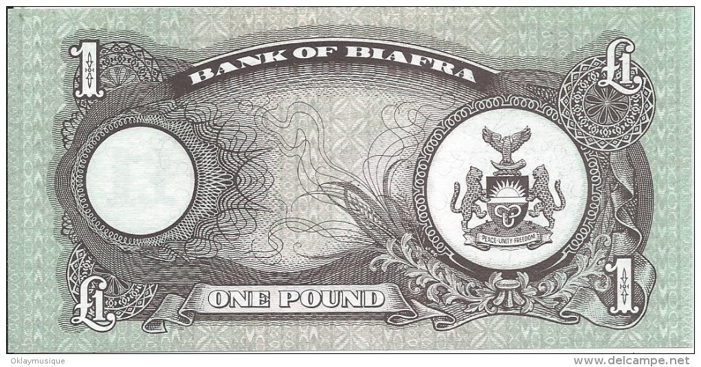 Biafra 1 Pound - Autres & Non Classés