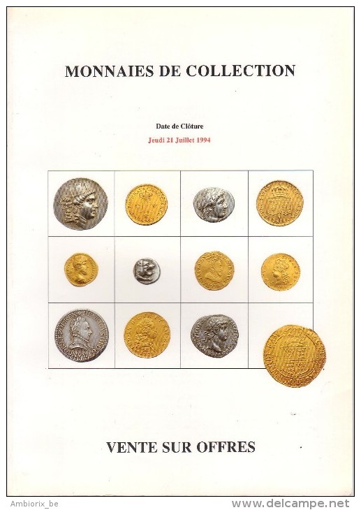 Josiane Védrines - Bernard Poindessault - Catalogue De La Vente Du 21 Juillet 1994 - Francese