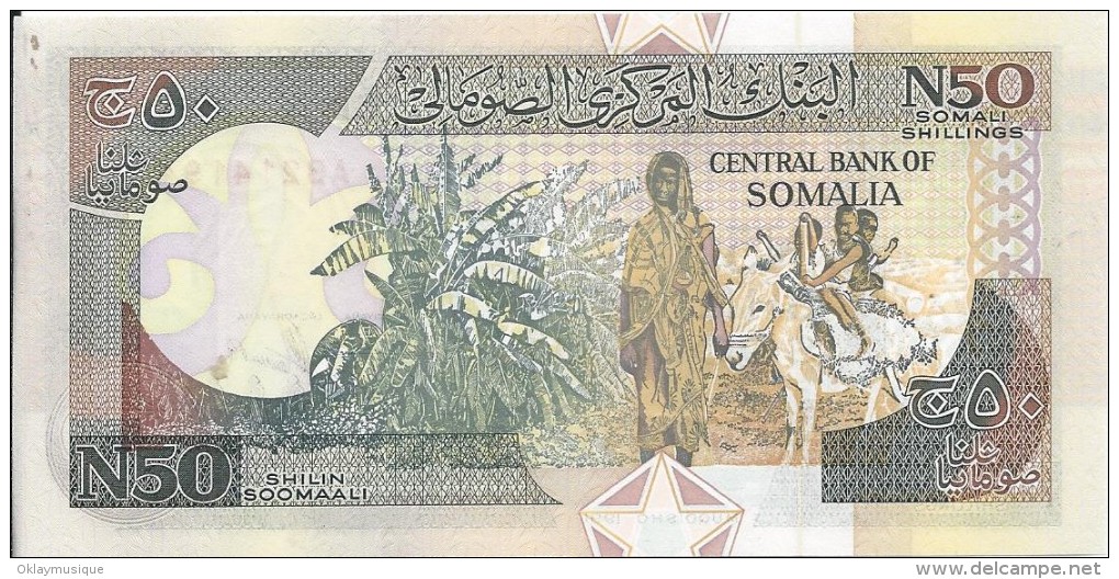 50 Shilin 1991 - Somalia