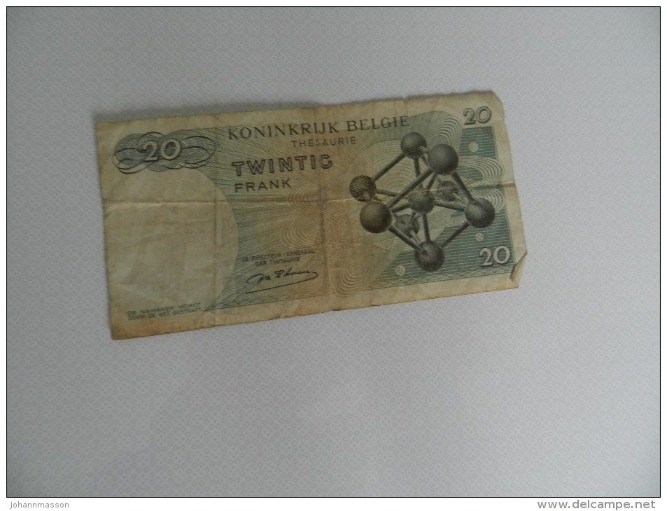 Billets   Vingt  Francs 15 -06-64        1t  4568183 - A Identificar