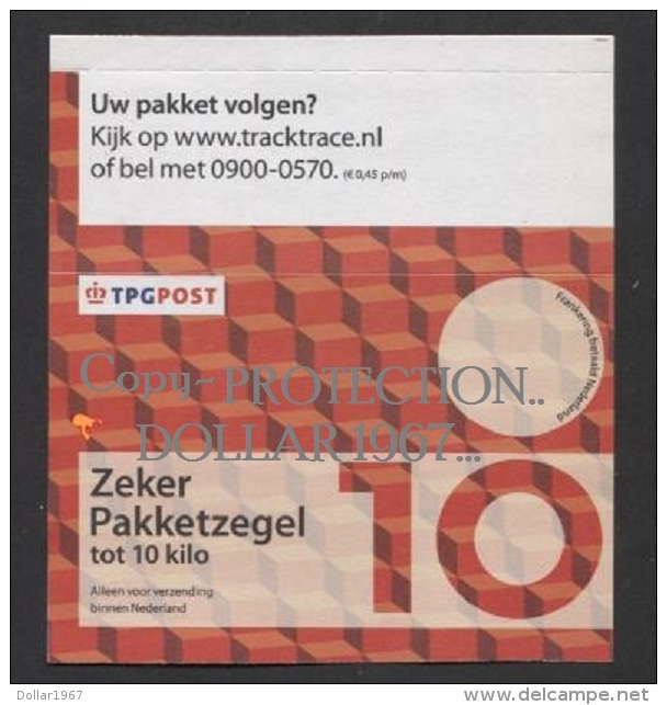 NETHERLANDS TPG- Pakketzegel   POSTFRIS MNH **Parcel Postage Stamps - Ungebraucht