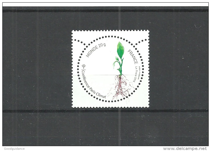 2015- France - "Conférence Paris Climat"  Complete Set 1V MNH** - Umweltschutz Und Klima