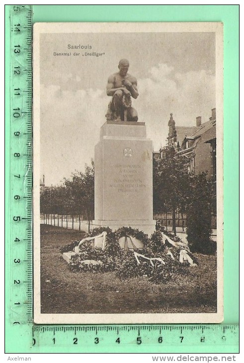 SAARLOUIS: Denkmal Der Dreissiger - Kreis Saarlouis