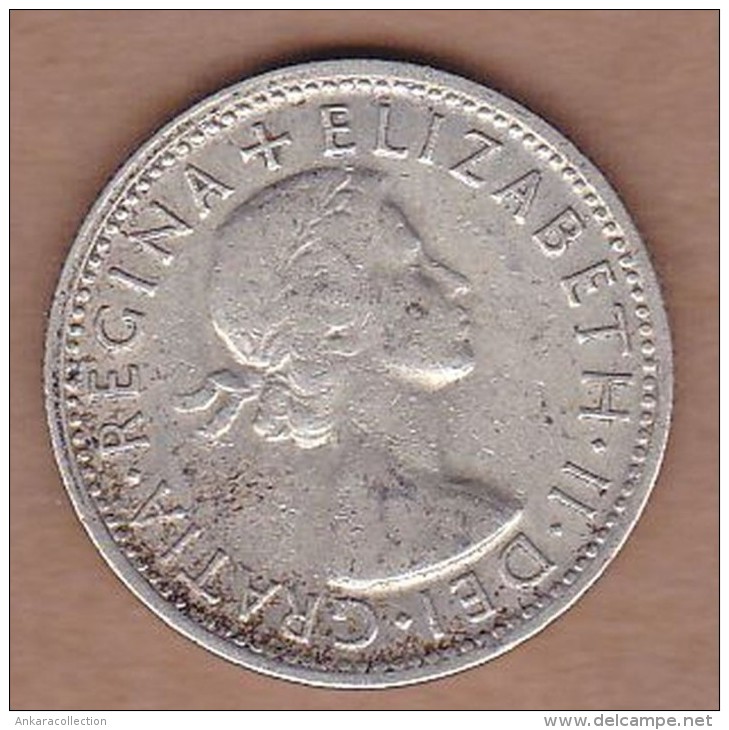 AC - AUSTRALIA - 1 SHILLING 1954 SILVER COIN VF+ - Shilling