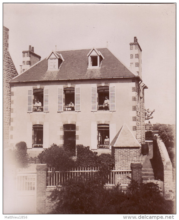 Photo 1907 PONTRIEUX - Une Villa (A131) - Pontrieux