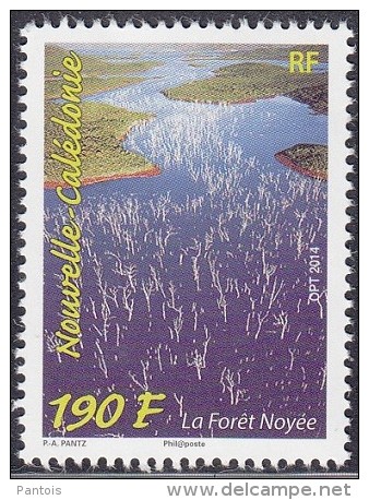 Nouelle Calédonie La Forêt Noyée SOUS La Faciale !!  2014 ** - Neufs